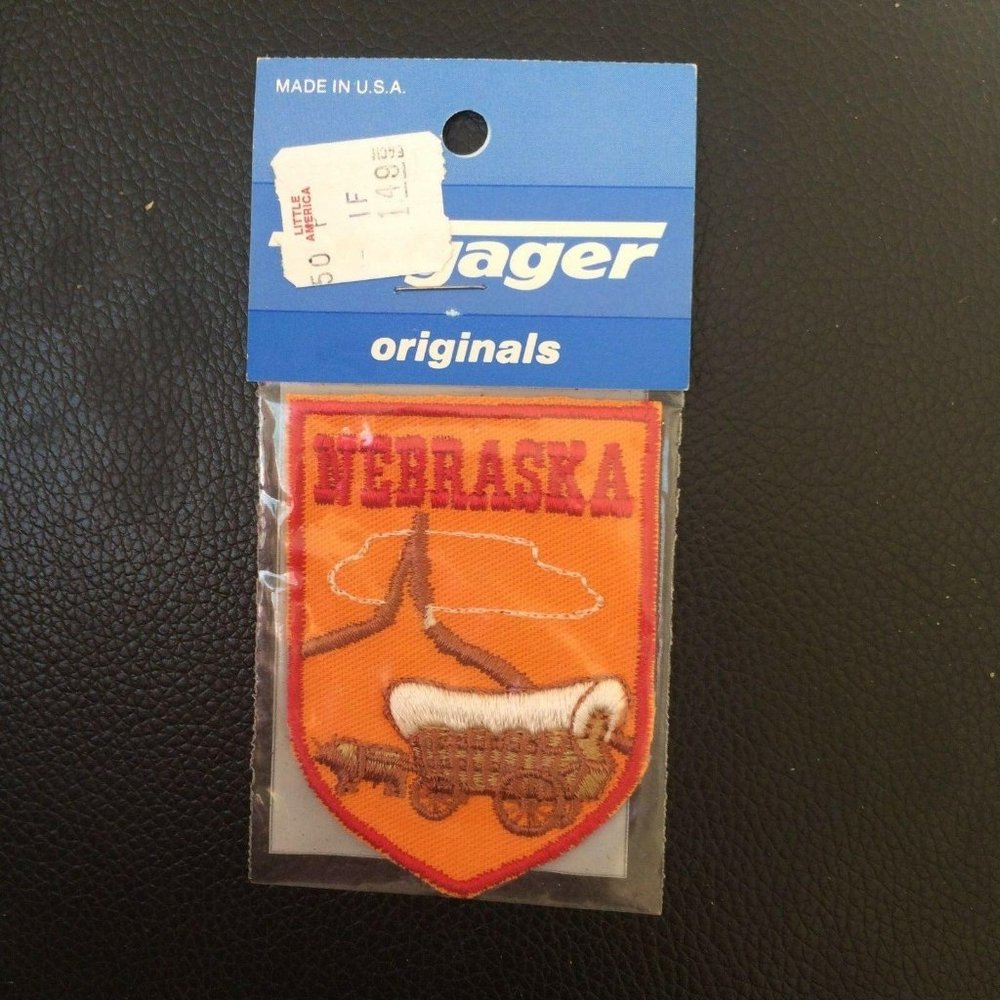VINTAGE PATCH  NEBRASKA